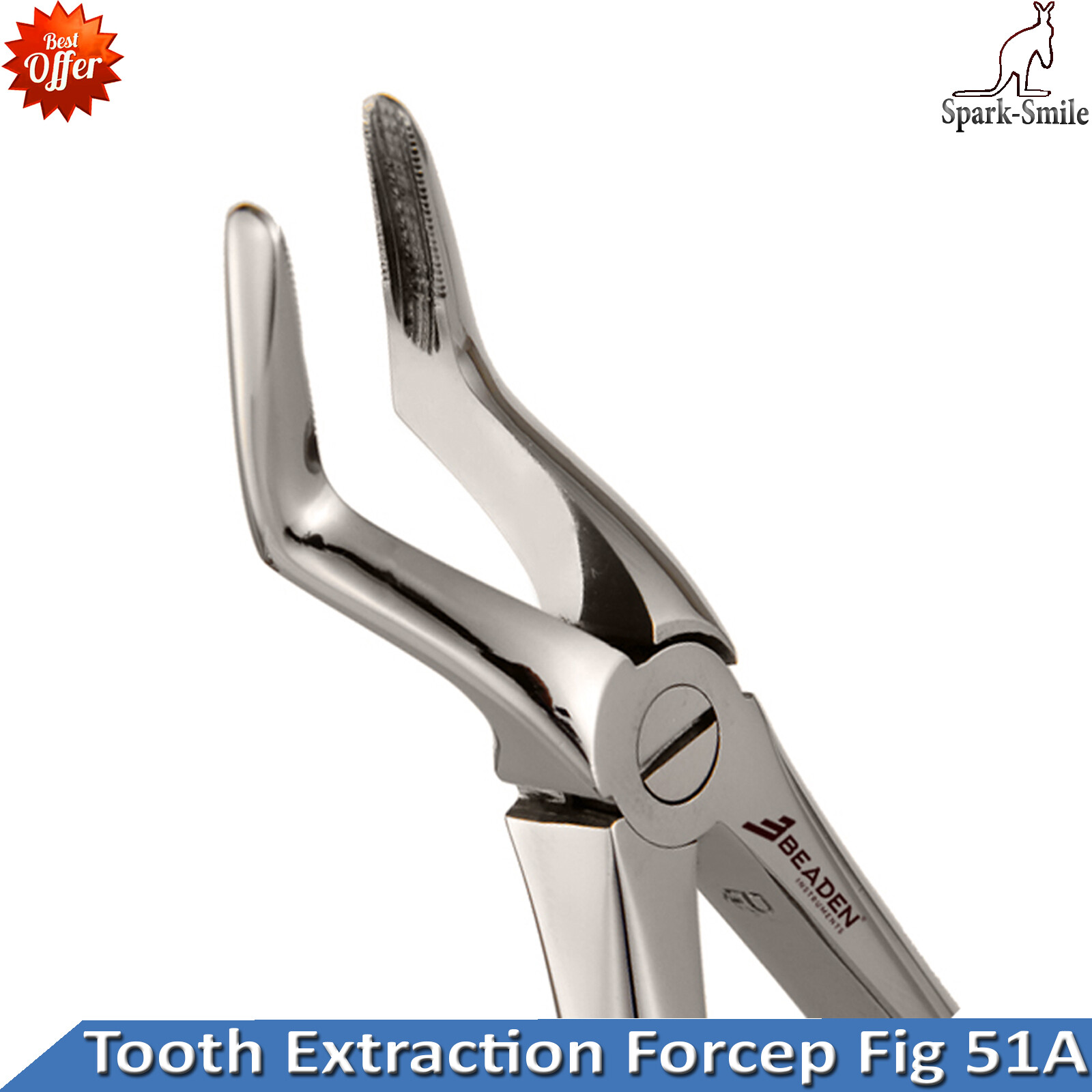 Tooth Extraction Forceps 51A Upper Roots Narrow Beaks Tooth Extracting Forcep X2