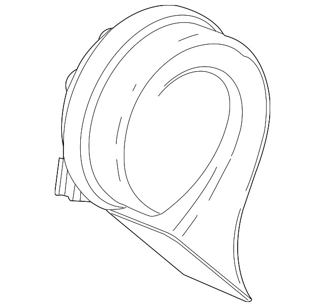 Genuine GM Low Note Horn 42385696