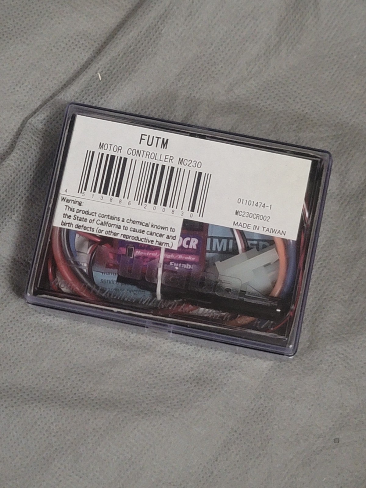 VINTAGE FUTABA MC230CR ESC NEW OLD STOCK DONT MISS OUT RARE HARD TO FIND ESC!!!!