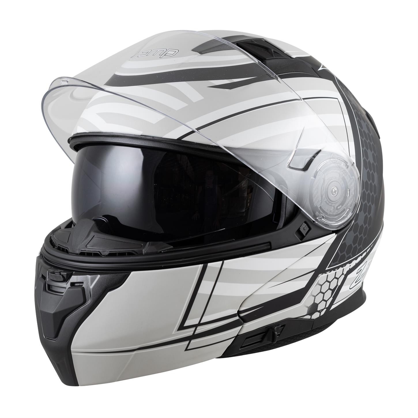 Zamp FL-4 DOT Helmet, Gloss Black, Medium
