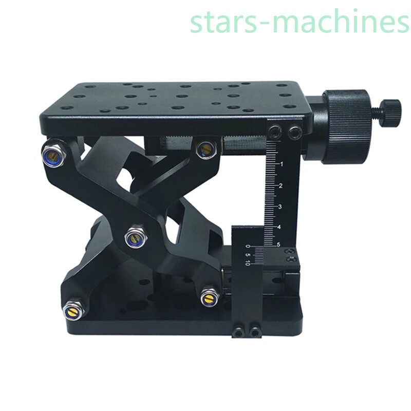 60mm Travel High Precise Manual Lift Z-axis Manual Lab Jack Elevator