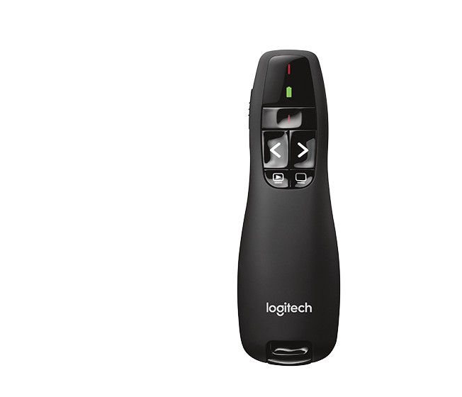 LOGITECH R400 LASER PRESENTATION REMOTE LASER POINTER, NEW