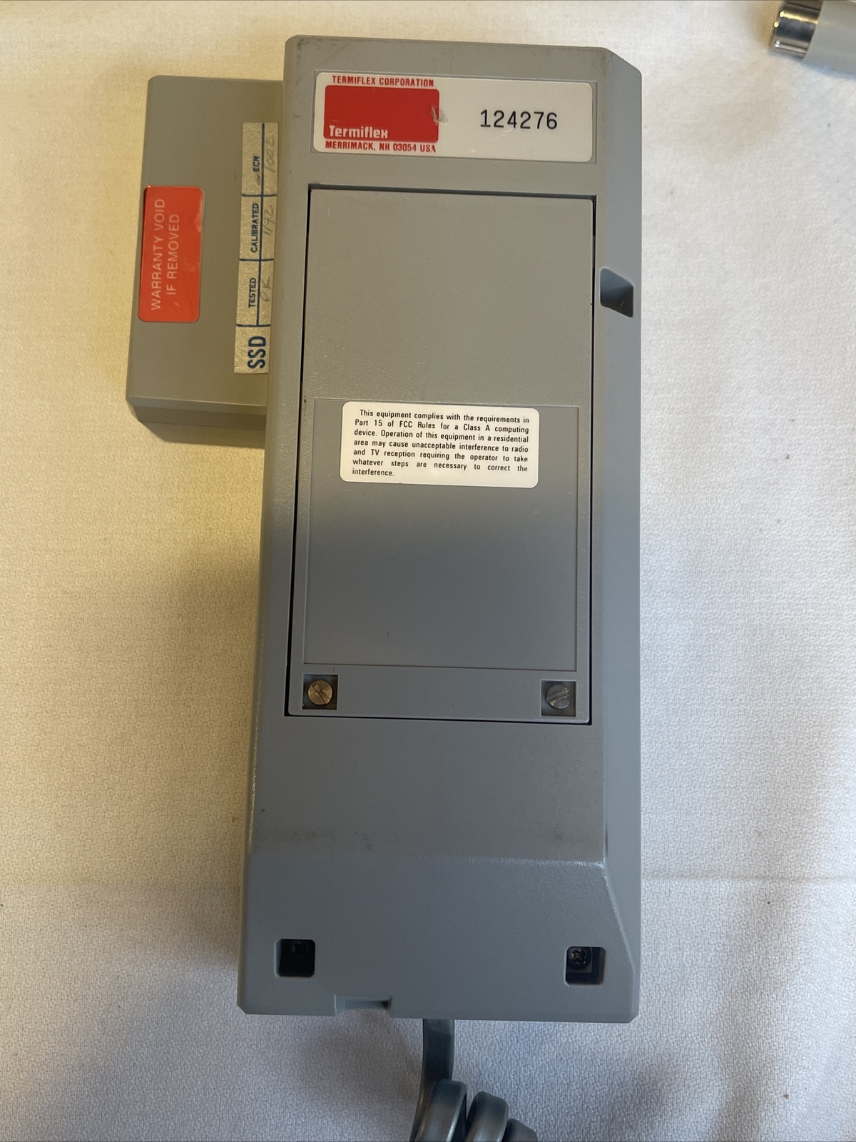 R176609 LeCroy 9100/CP Termiflex Arbitrary Function Generator Keypad