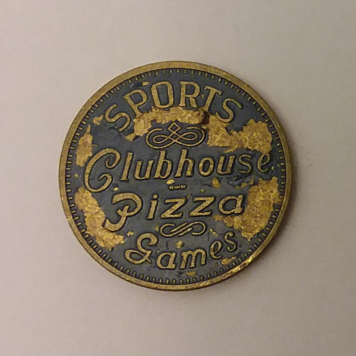 Clubhouse Pizza Ottawa, OH Arcade Game Token 22mm