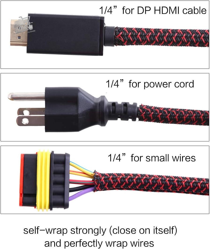 6-7mm Self Extinguishing Cable Cover Organizer Cables Office Home TV Desk