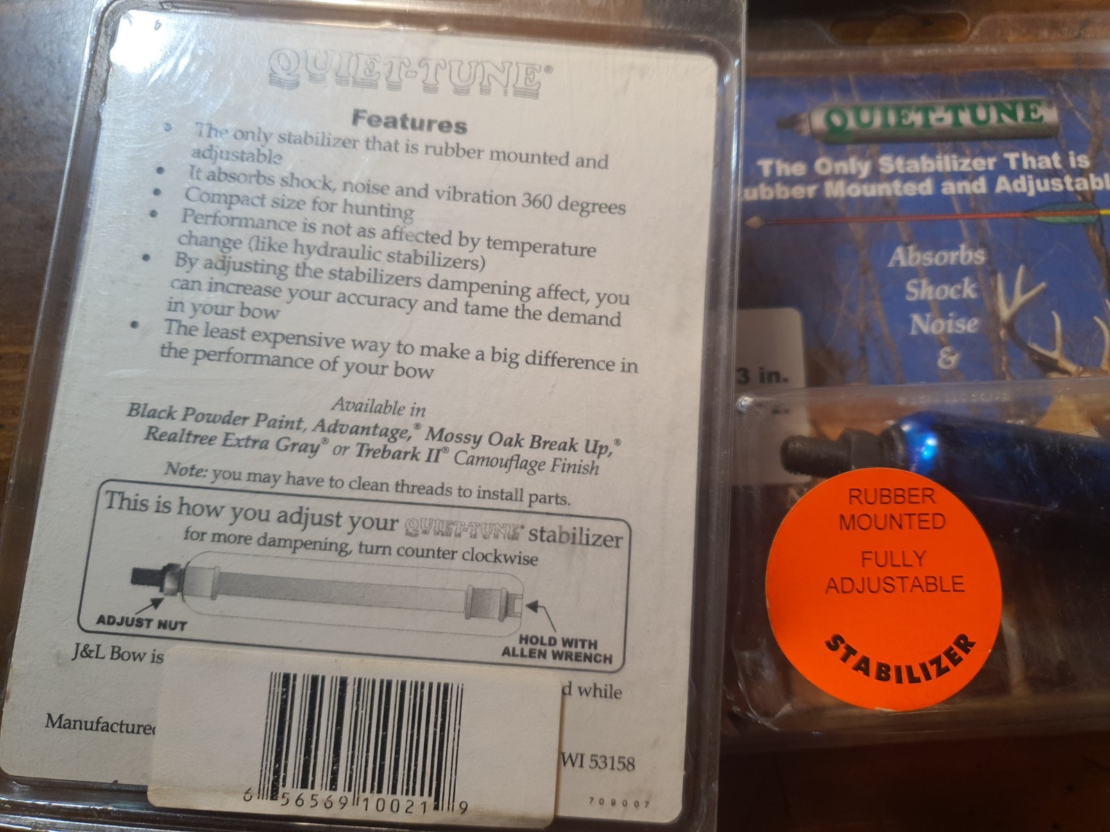 Quiet-Tune Stabilizer Archery Lot