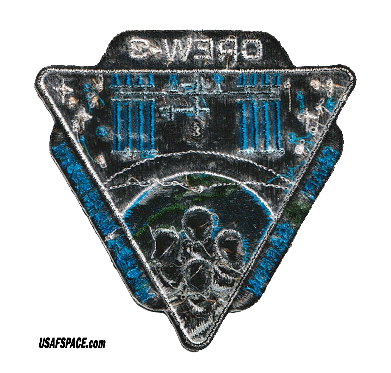 Authentic CREW-3 SPACEX Falcon 9 Launch DRAGON NASA ISS Mission SPACE PATCH