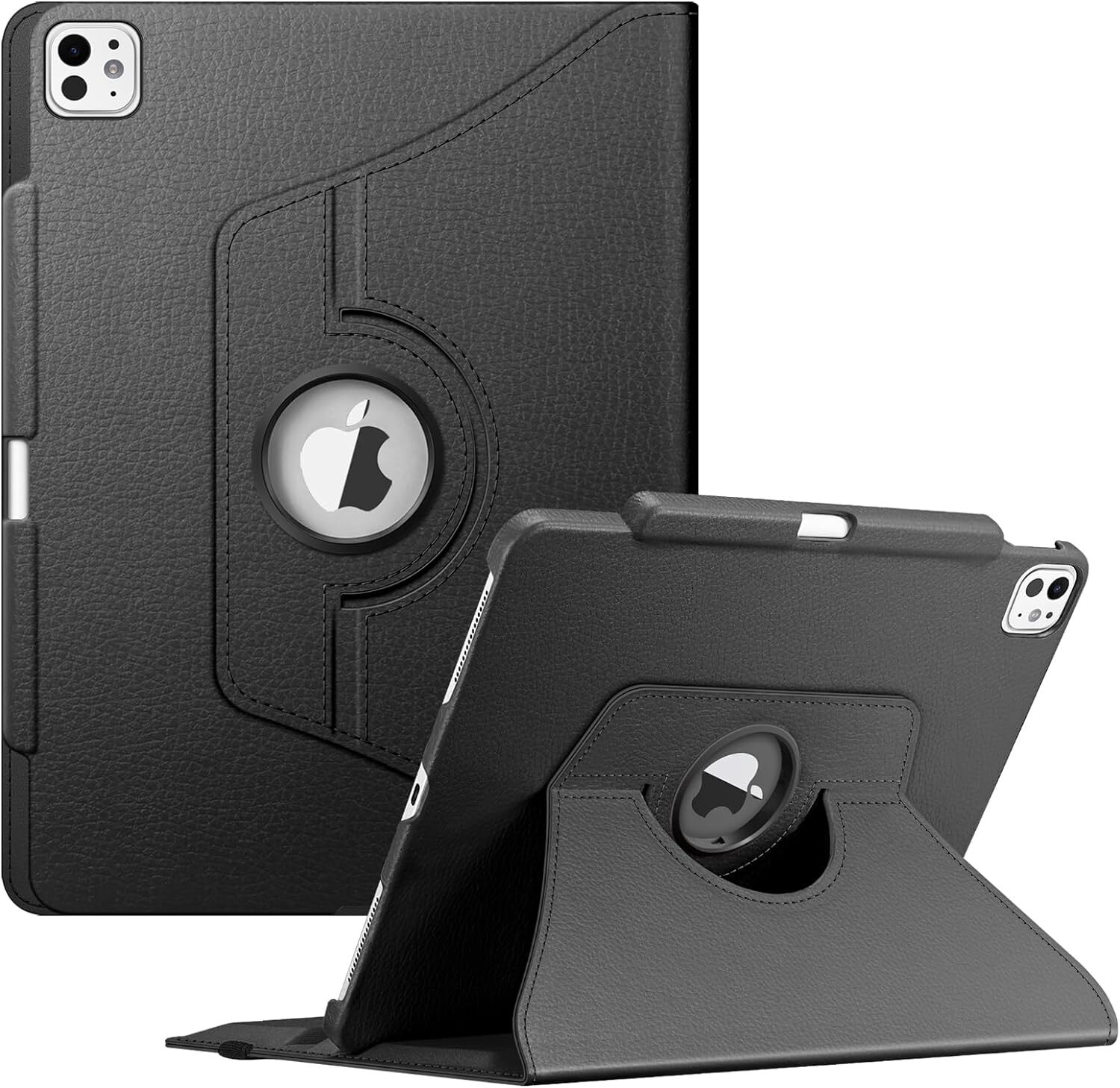 Rotating Case for iPad Pro 13-inch (M4) 2024 360 Degree Protective Stand Cover