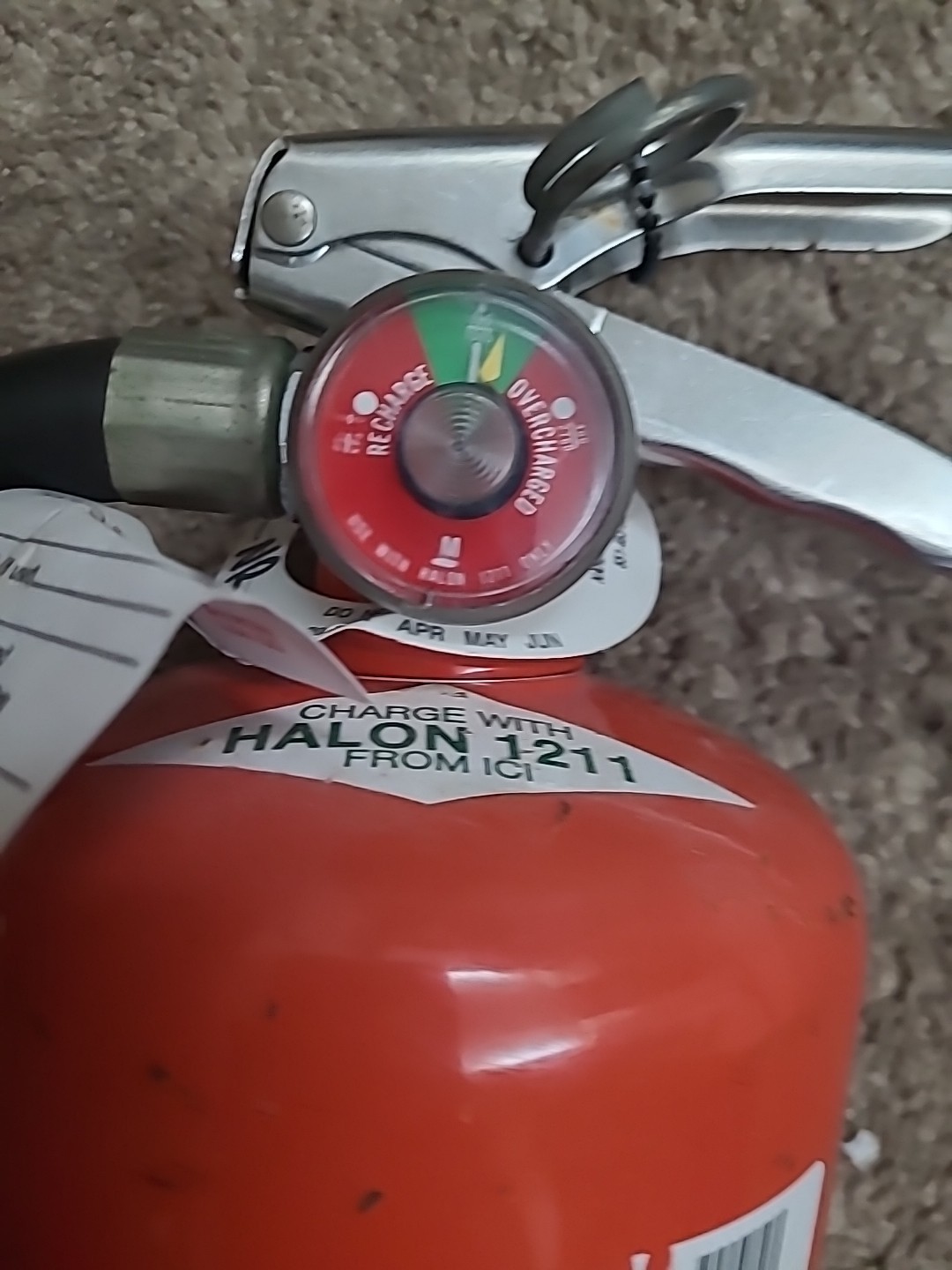 Amerex Model 371-11lbs Clean Agent ABC Fire Extinguisher 🧯No Mess &Easy To use.
