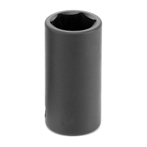 Grey Pneumatic 1020D 3/8" Drive x 5/8" Deep Length Impact Socket, 6 Point