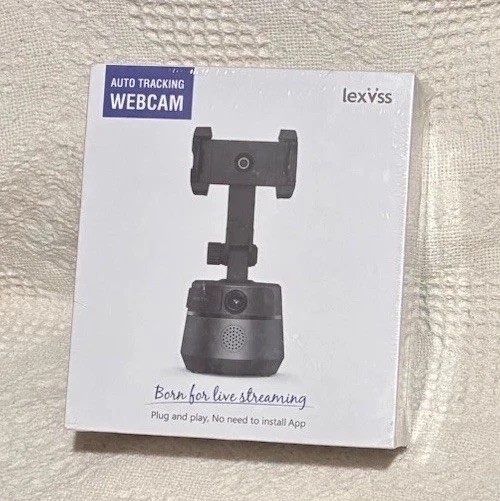 Lexvss Auto Tracking Webcam Face Tracking Gimbal PC Camera 1080P New