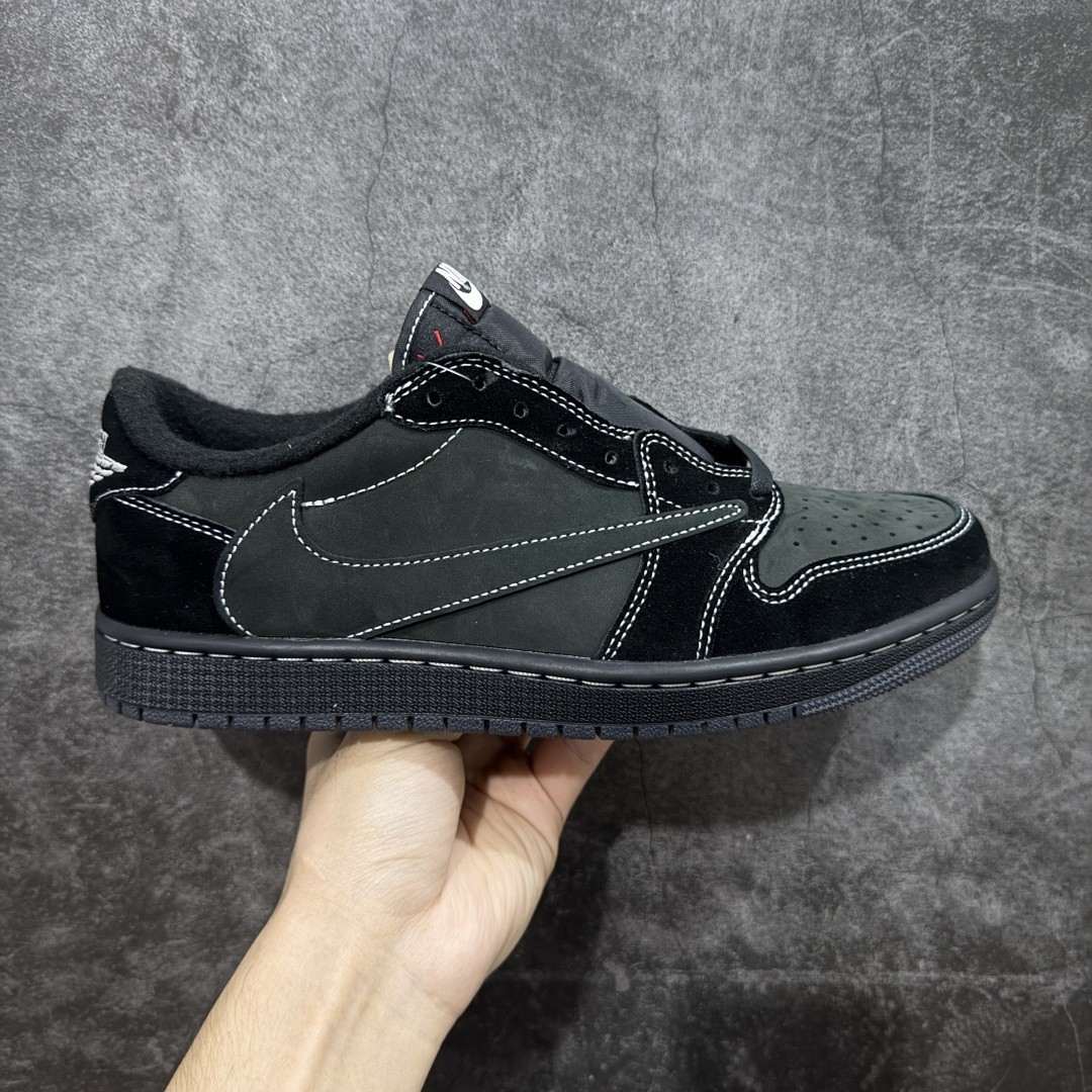 DM7866-001 Travis Scott AJ 1 Low OG SP 'Black Phantom'