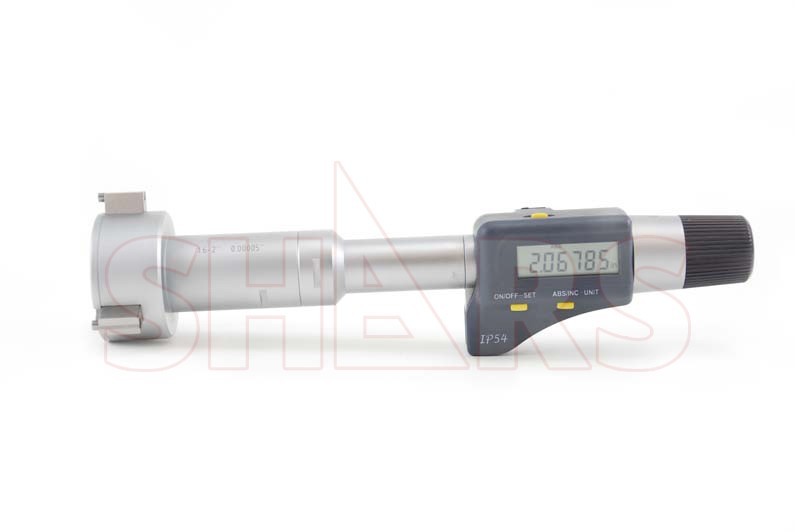 Shars 4" - 10" IP54 Electronic Three-Point Internal Micrometer Set R]