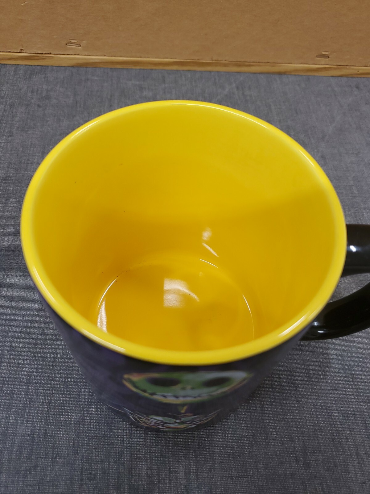 Disney JACK SKELLINGTON Coffee Mug Nightmare Before Christmas Cup Purple -Rare