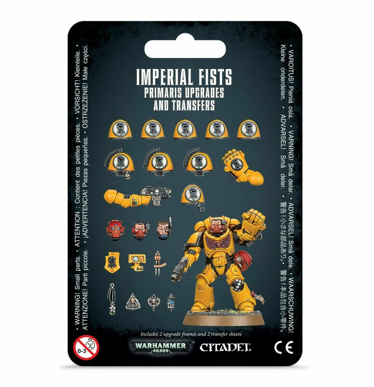 Imperial Fists Primaris Upgrades and Transfers - Warhammer 40k - New! 55-26C