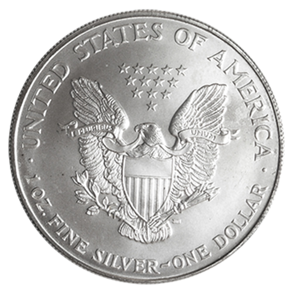 1996 $1 American Silver Eagle 1 oz Brilliant Uncirculated