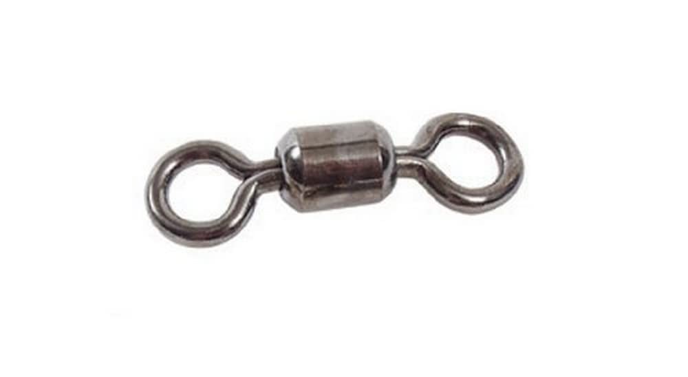 SPRO Power Swivel Pack of 50 Black - Size 6 Fishing Tackle Anti-Tangle