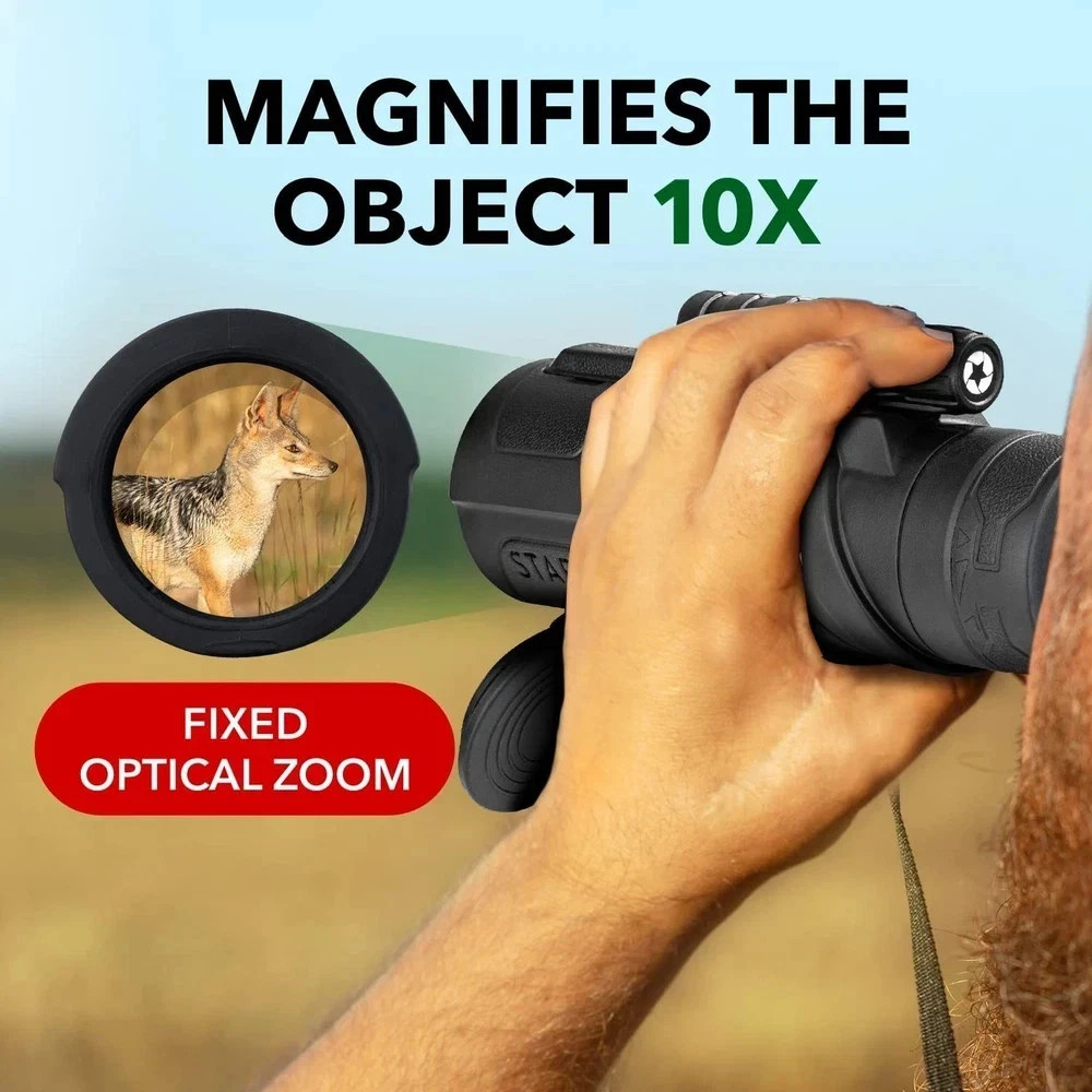 STARSCOPE Monocular G3 - Long-Range 10x42 High Powered Monocular | Small Mono...