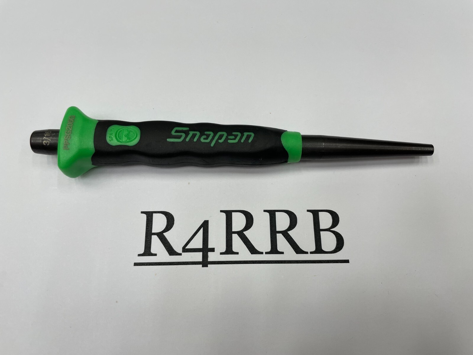 Snap-on Tools SPAIN NEW GREEN Soft Grip 3/16" Starter Punch PPSG206G