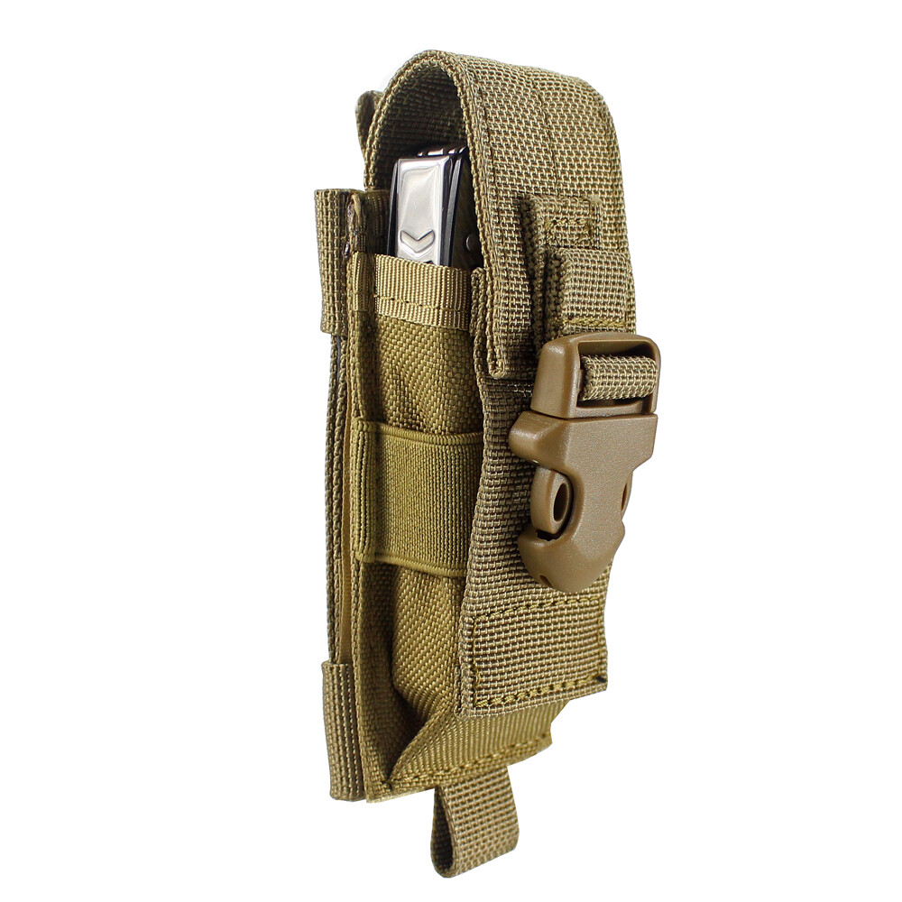 Tactical Molle Tools Pouch Holster for Knife Flashlight Backpack Attchment Pouch