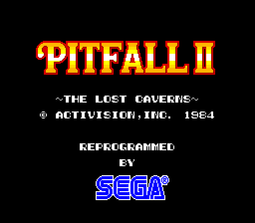 Pitfall 2 Arcade PCB Non-Jamma with Adapter
