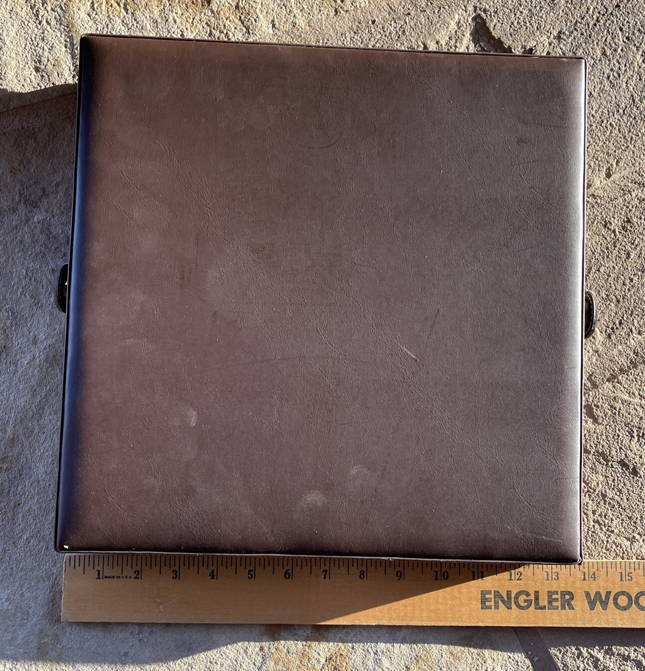Chatterbox Trunk Set for Scrapbooking Scrapbook Brown Luggage Leather