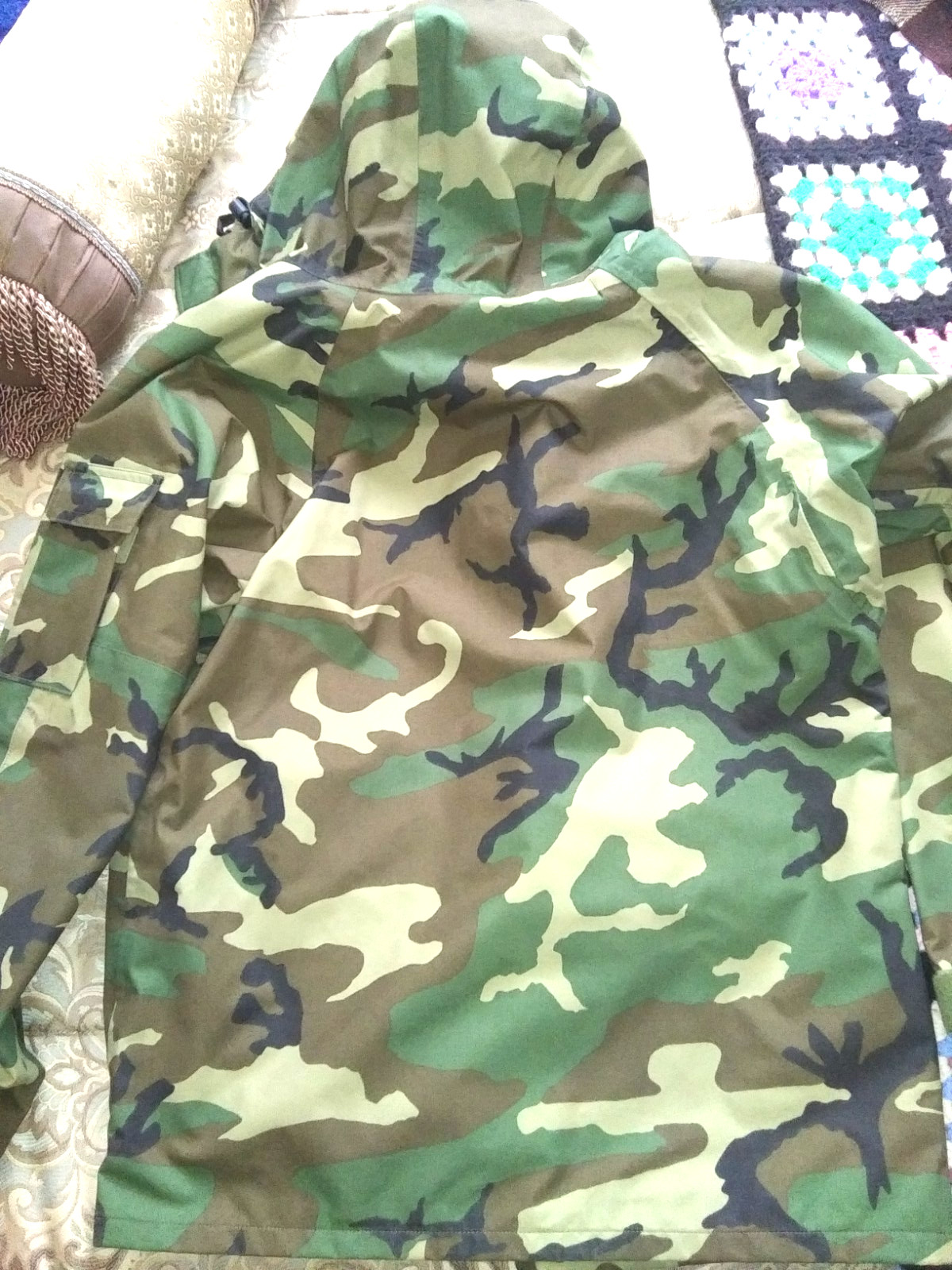 US Army Woodland Camo Parka size 40