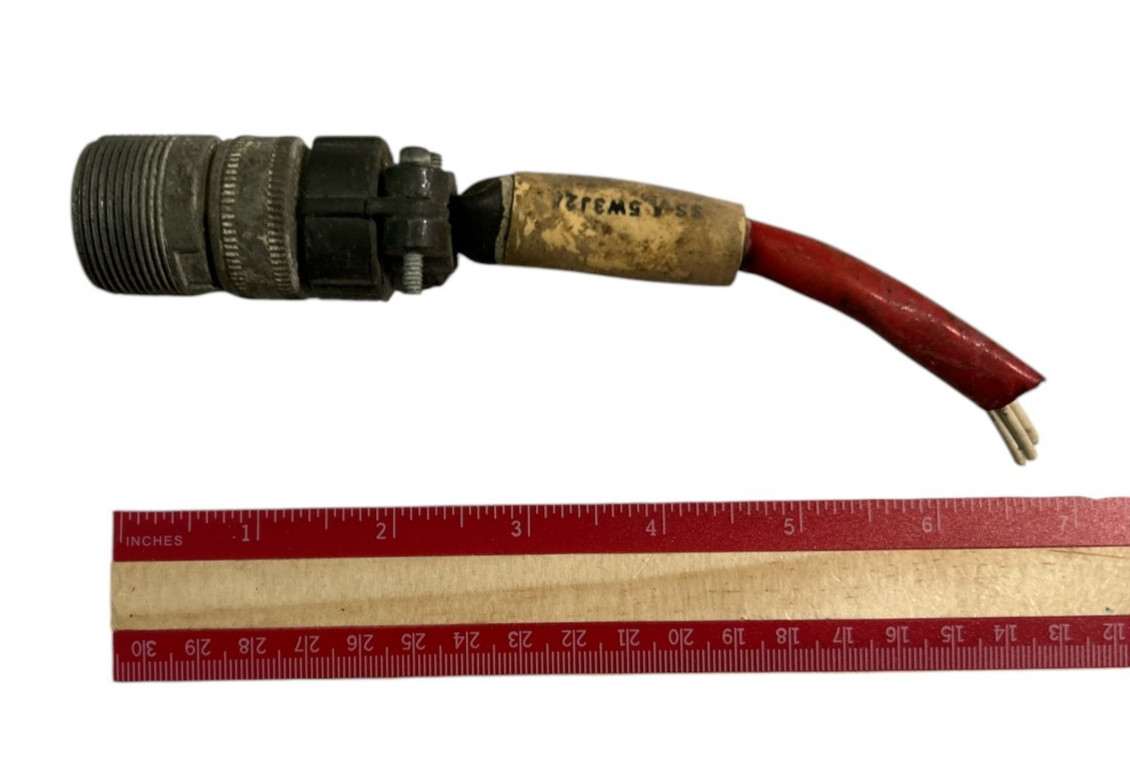 1960S-80S NASA SPACE PROGRAM CABLE WITH CORD CHARLES BELL ESTATE AUCTION A