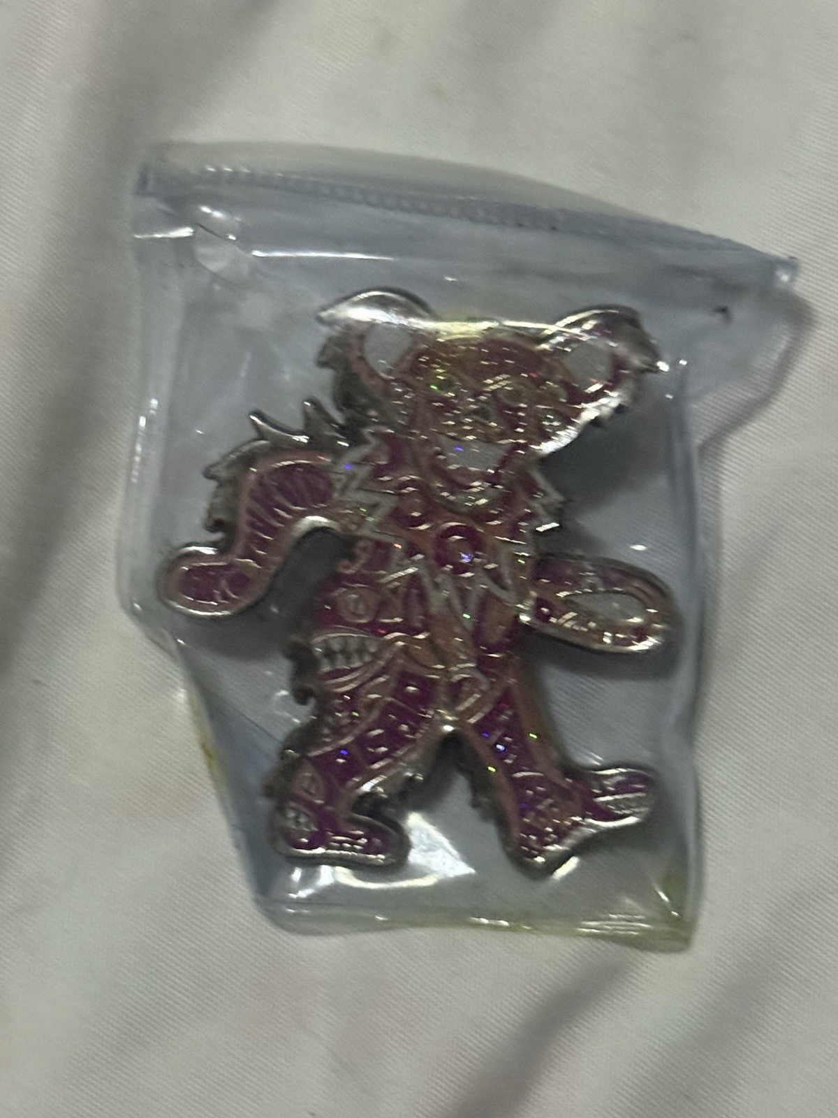 Danny Steinman Grateful Dead Dancing Bear Limited Edition Pinback 11/75