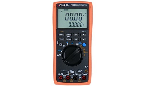 DC Voltage Current 0-10V/20mA Analog Transmitter Source Simulator 24V Loop Meter