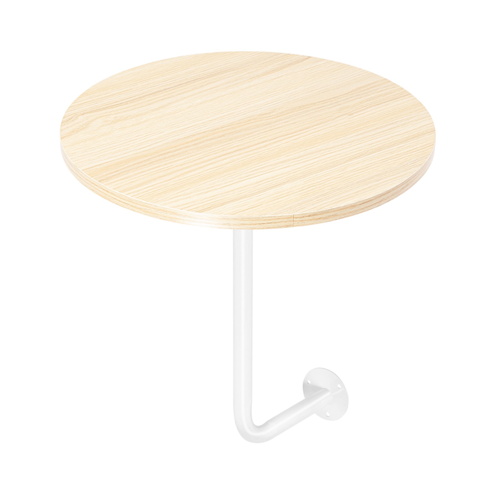 L-Type Round Table Wall-Mounted Bar Table Snack Table Minimalist Style