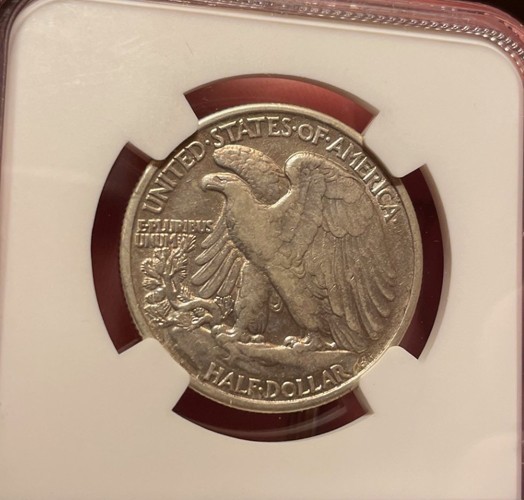 U.S. - 1934 Silver Walking Liberty Half Dollar (NGC XF 40)