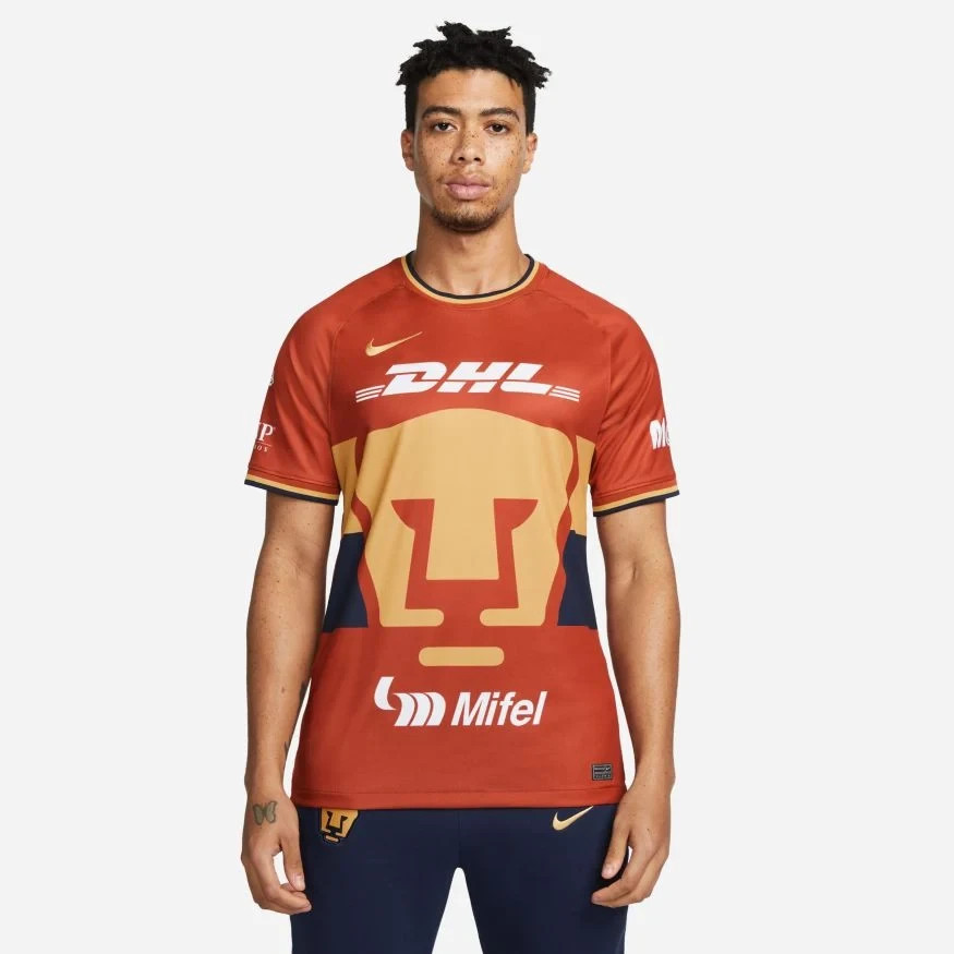 NIKE UNAM PUMAS 2021/2022 STADIUM THIRD MEN'S SOCCER/FOOTBALL JERSEY MEDIUM NEW