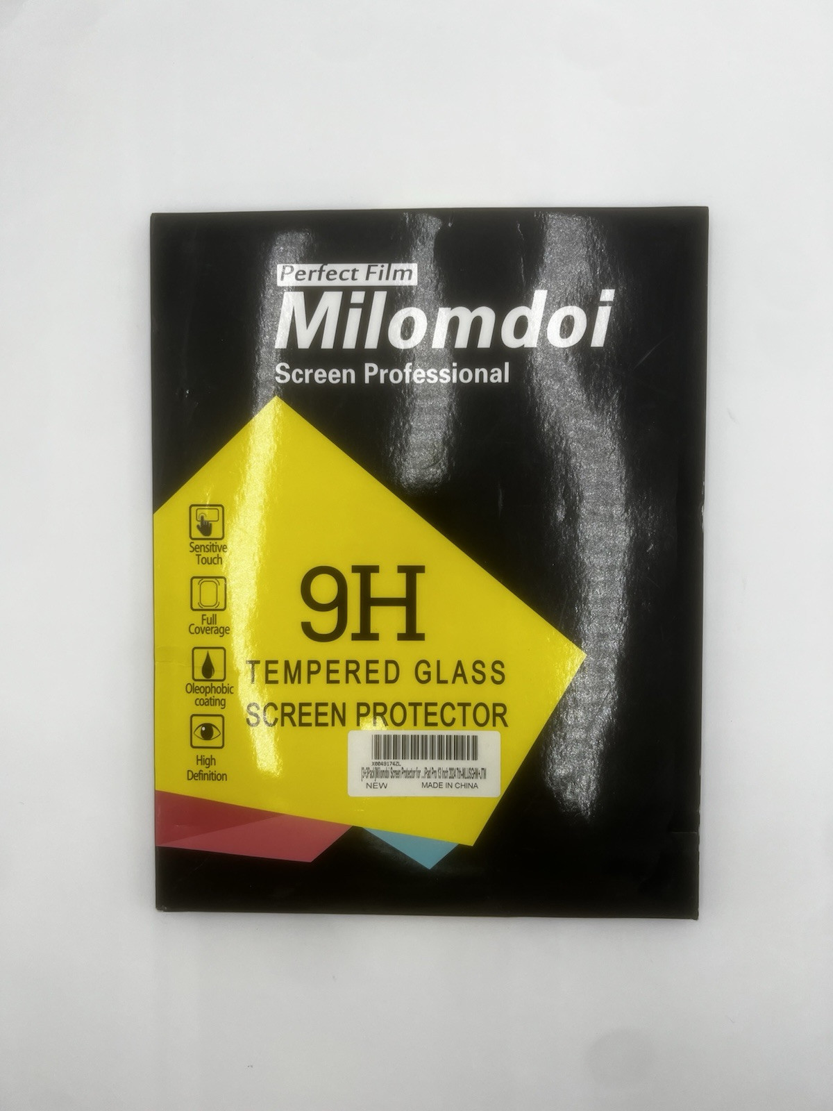 3 Pack Milomdoi 9H Tempered Glass Screen Protector For iPad Pro 13 in. 2024