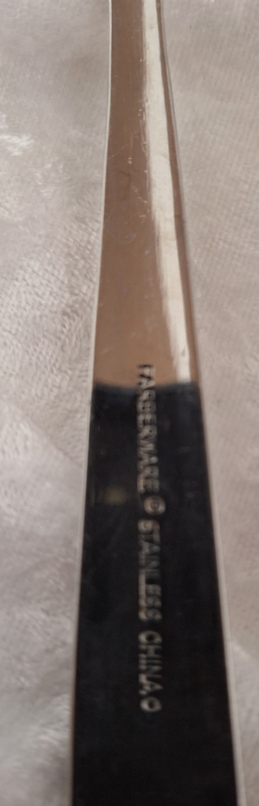4pc Farberware Coriander Mirror Bands Stainless - Serving Spoons Regular/Slotted