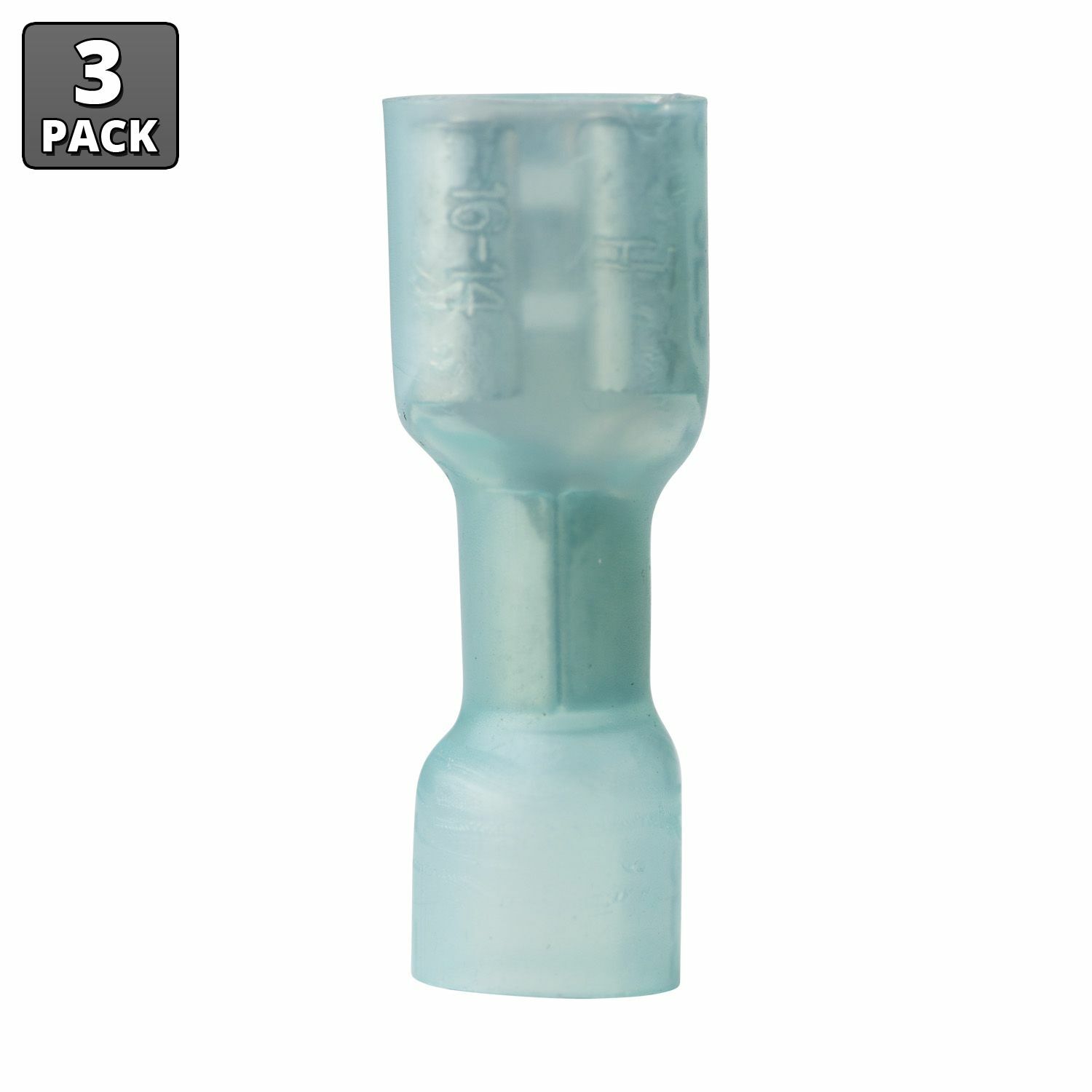 Ancor 317803 16-14 AWG Heat Shrink Female Disconnects - 3 Pack