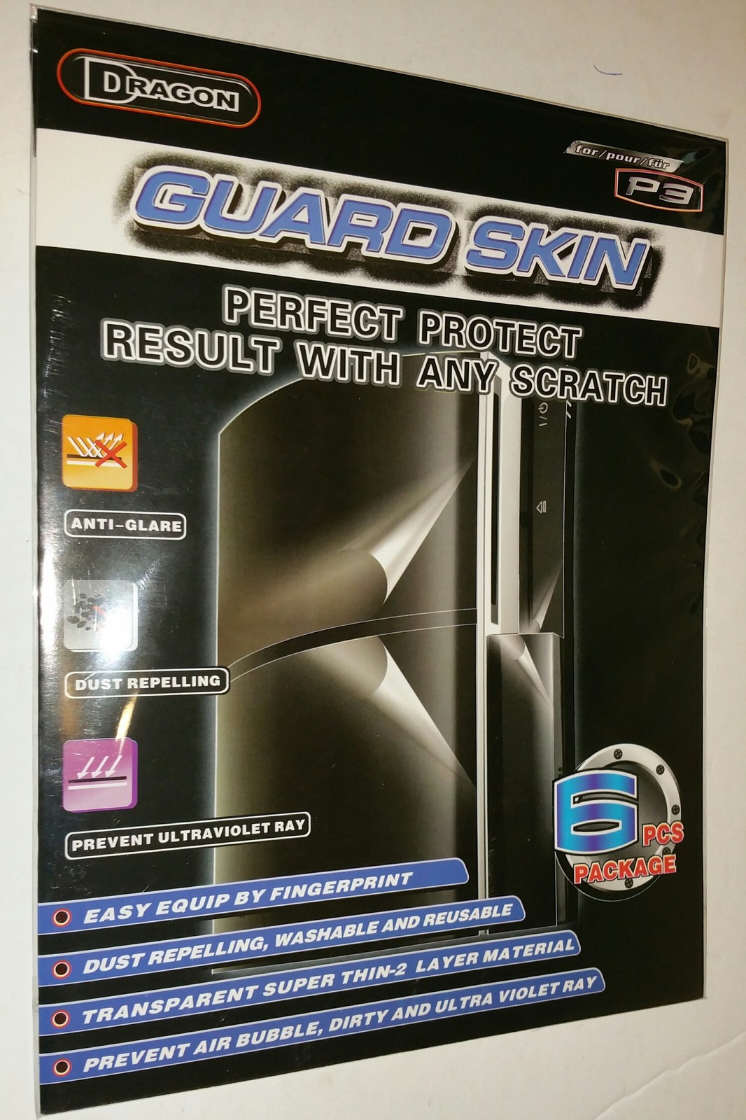 NEW Transparent Clear Silicon Guard Skin for Large PS3 Playstation 3 System   i4