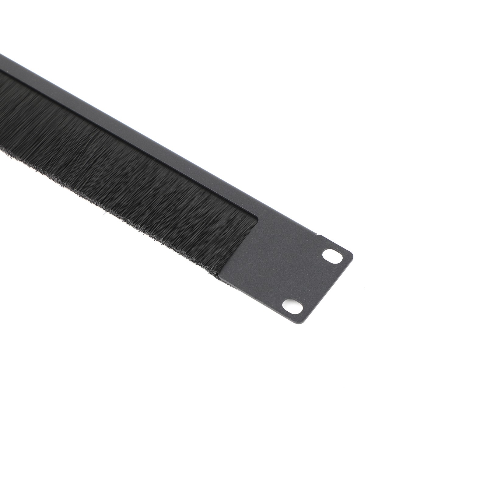 2-Pack 1U 19” Rack Mount Network Cable Tidy Brush Panel Bar Disassembled