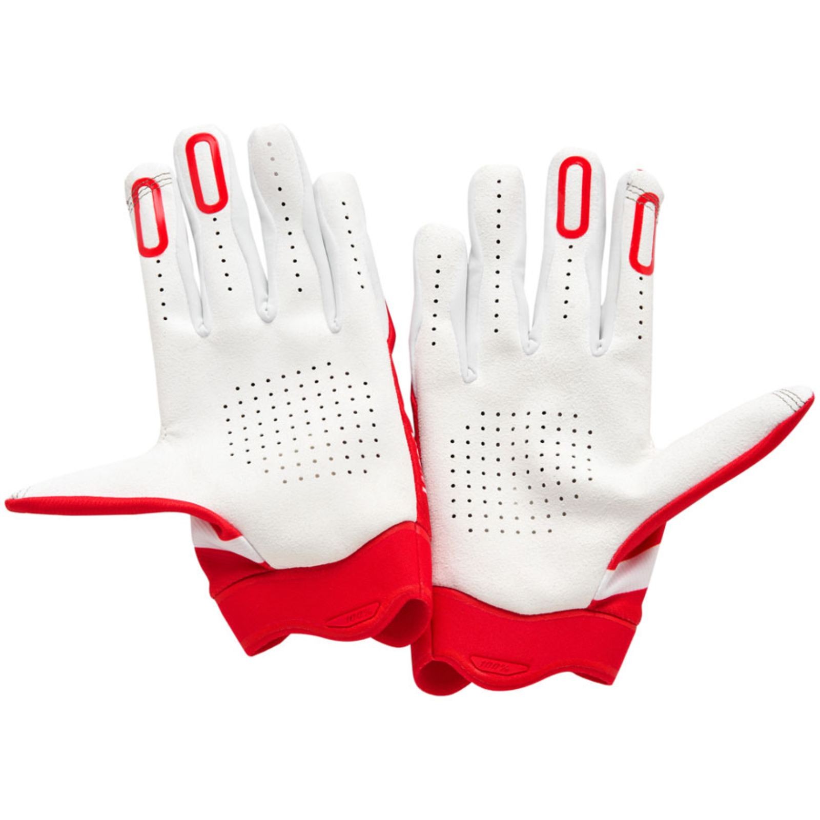 100% Itrack 2 Gloves - Red - Medium 10044-00010