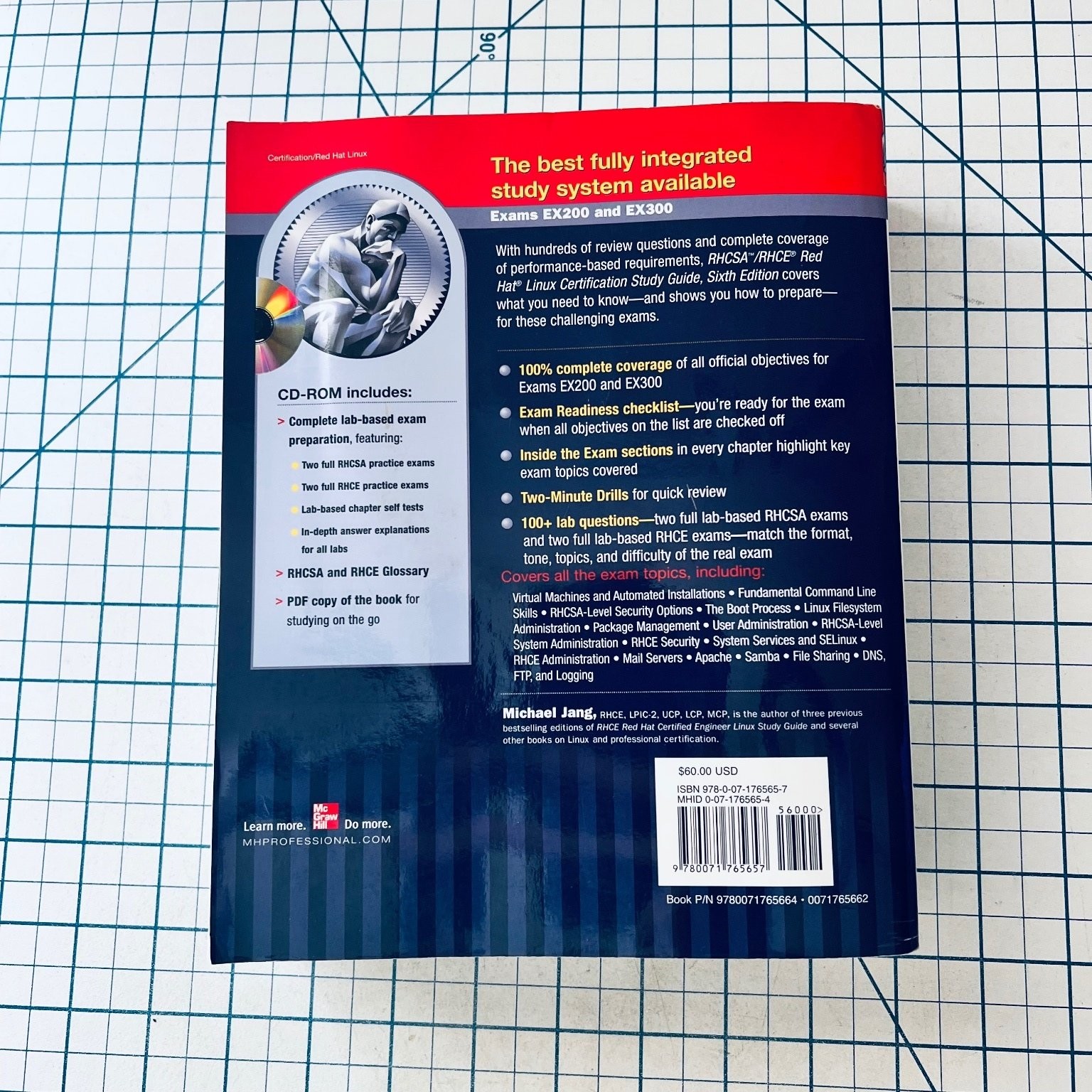 Red Hat RHCSA RHCE Linux Certification Study Guide 2011 CD-ROM Vintage Computing