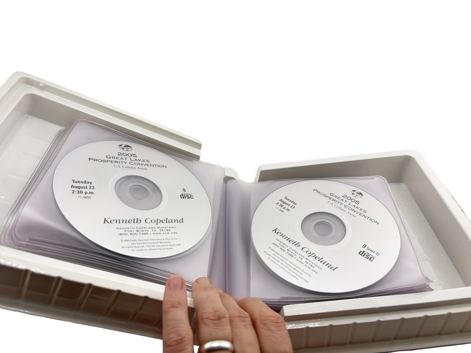 2005 Great Lakes Prosperity Overflow Convention Kenneth Copeland 31 CD Set