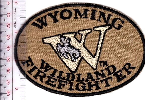 Wyoming Wildland Firefighters Hotshots Crew Hot Shot State Forestry NO TARIFF