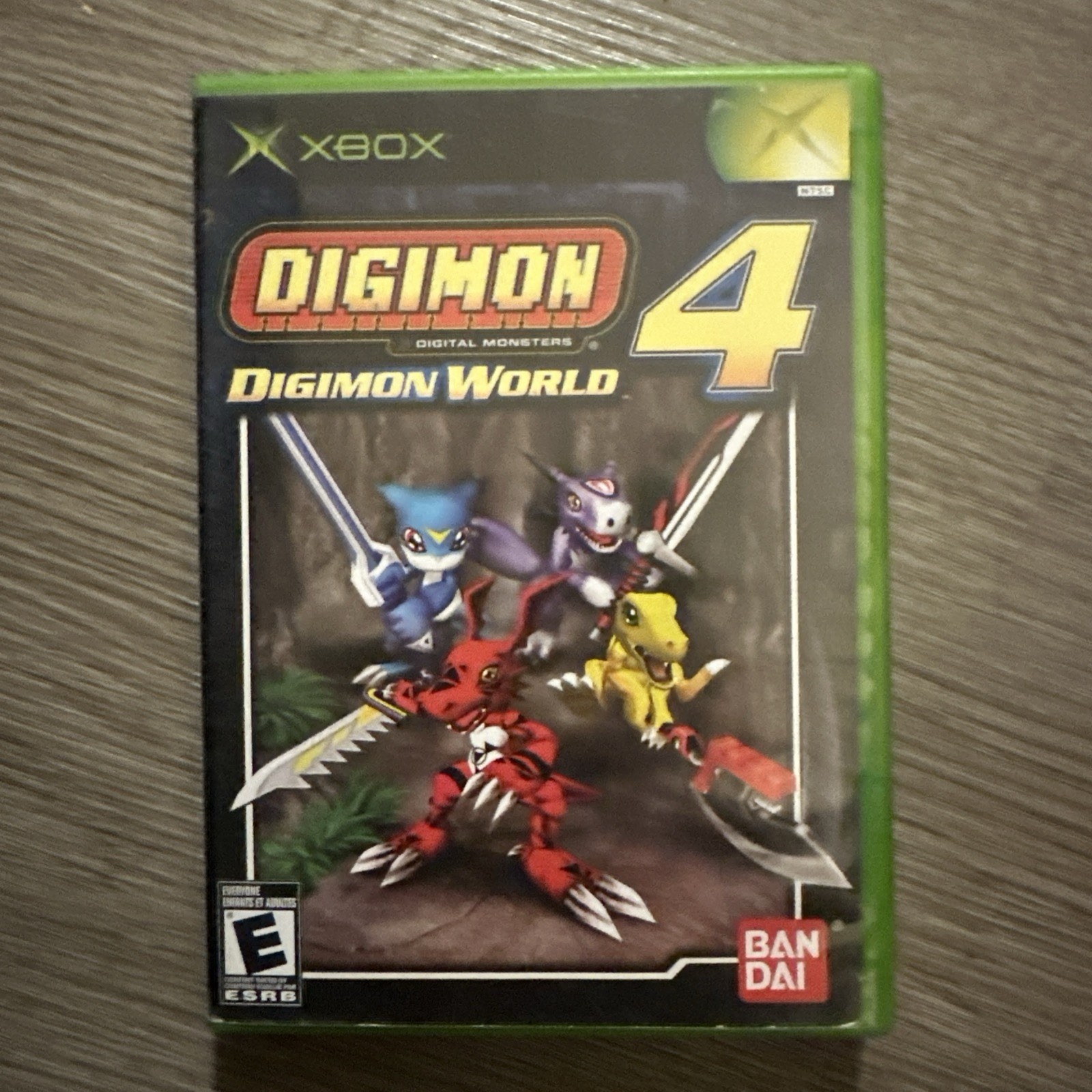 Digimon 4   ( Microsoft Xbox ) Replacement Case Only ( Game Disc Not Included )