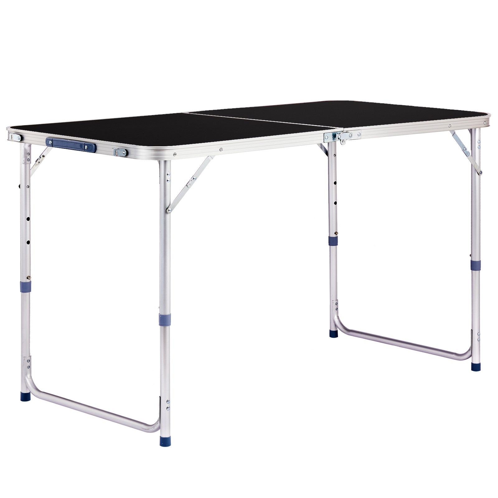 Hot Sale 4Ft Portable Multipurpose Folding Table Black High Quality Convenient