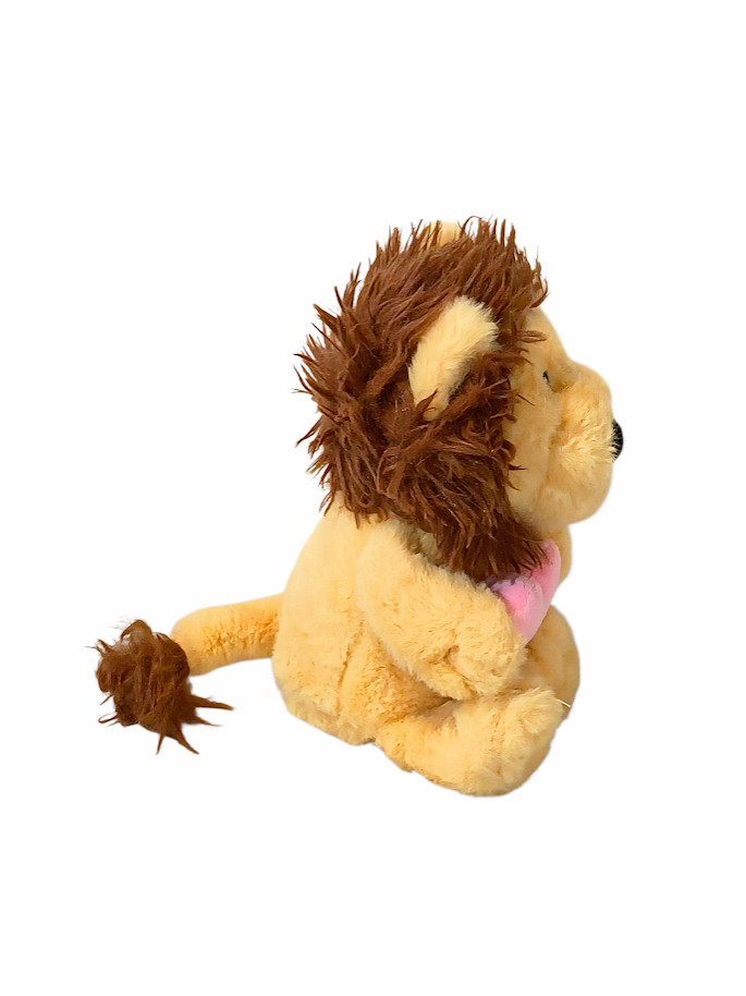 : Giggle Scape Target Lion Heart Plush Beanbag Stuffed Toy 9.5"