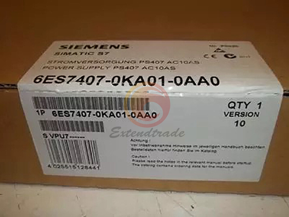 ONE Siemens PLC 6ES7 407-0KA01-0AA0 6ES7407-0KA01-0AA0 NEW