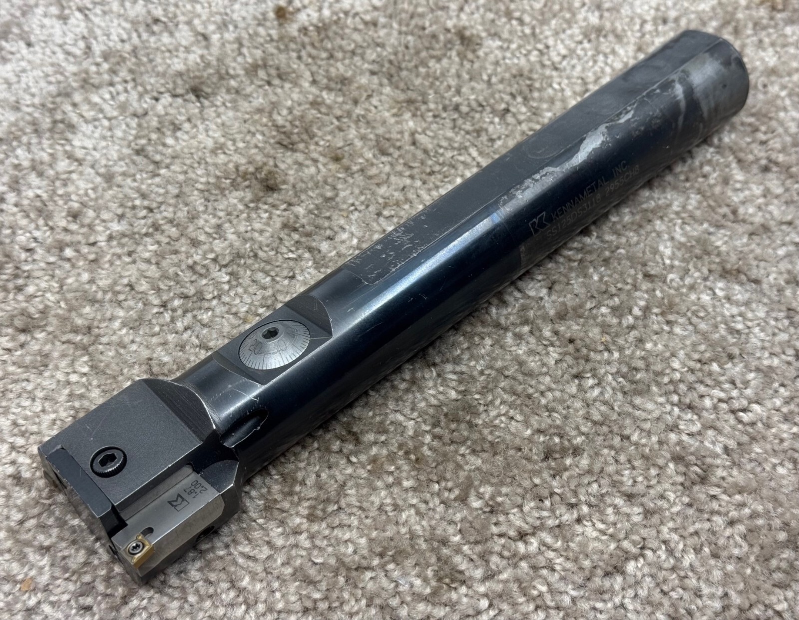 KENNAMETAL INDEXABLE TWIN BORING HEAD - SS125DS23118 - 1-1/4" shank