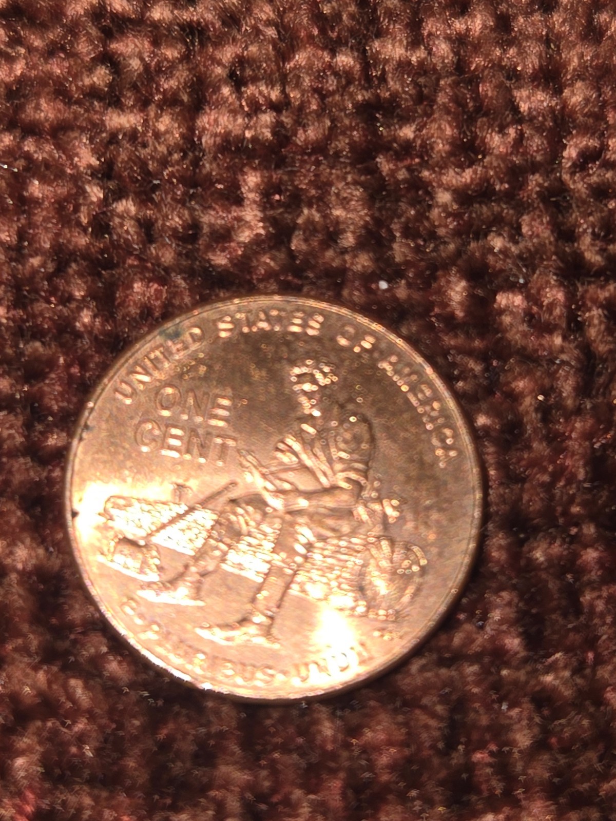 2009 lincoln penny no mint Mark