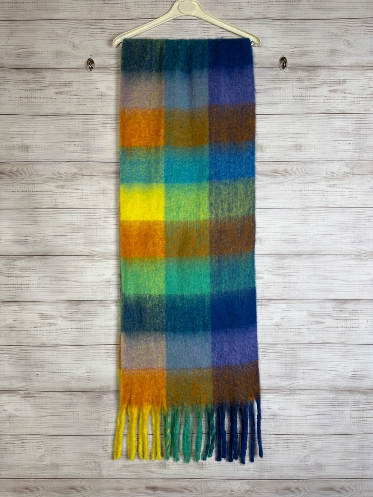 Acne Studios Big Oversize Scarf With Logo