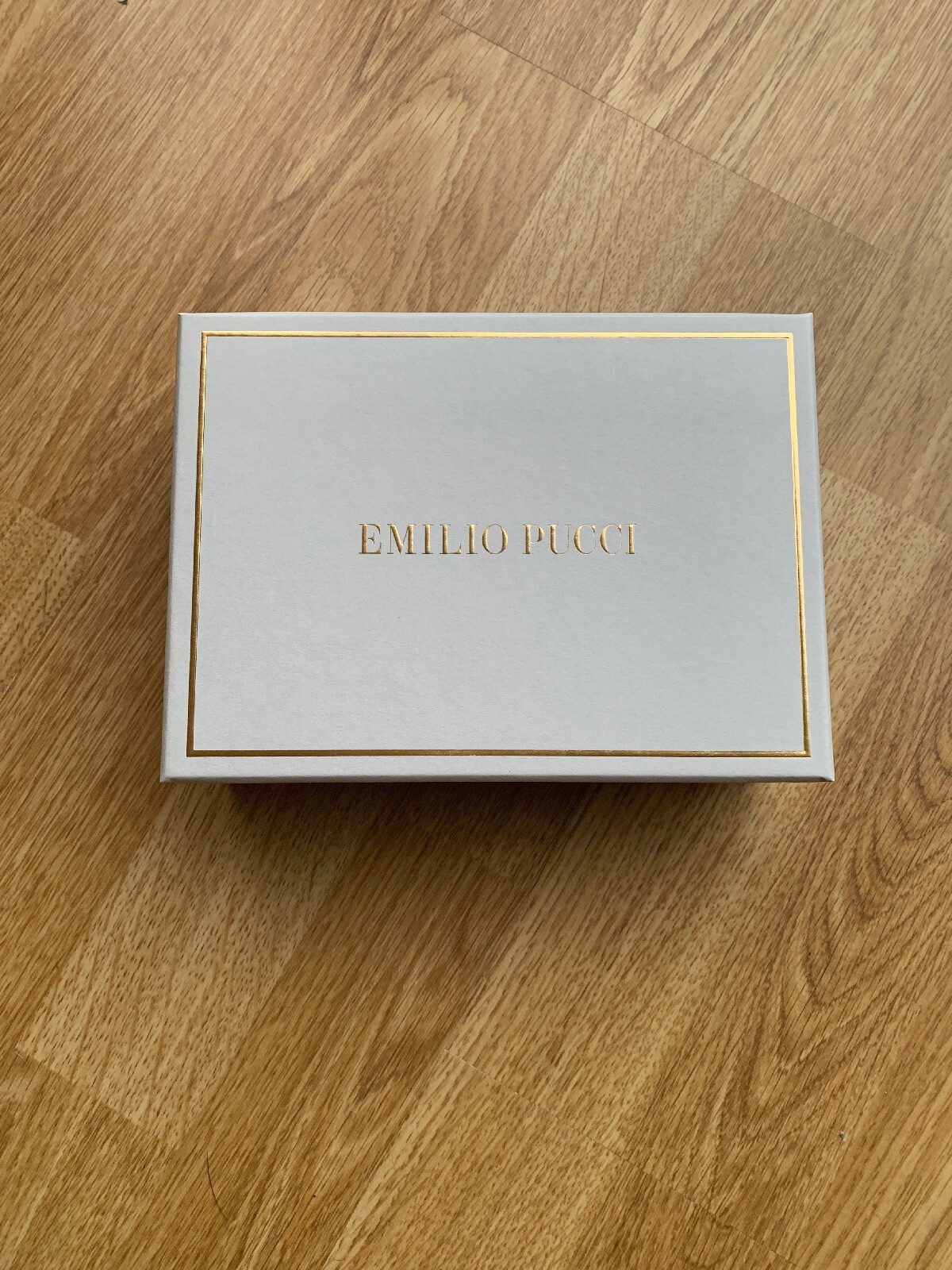 EMILIO PUCCI Gift Storage Display Empty Box Pre-loved Never Used